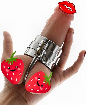 BDSM chastity ball stretchers - metal. Buy from South Africa, Pretora, Villieria