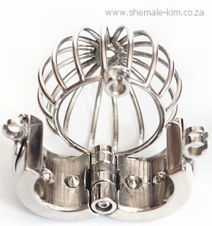 BDSM chastity scrotum restraint - metal. Buy from South Africa, Pretora, Villieria