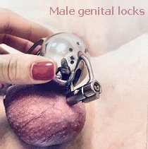 Prevents a slave from pulling out his penis from a chastity cage. South Africa, Pretoria, Villieria